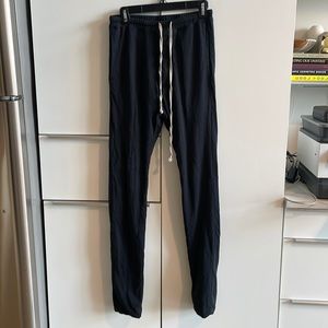 Rick Owens 100% cotton lounge pants with pockets. XS unisex